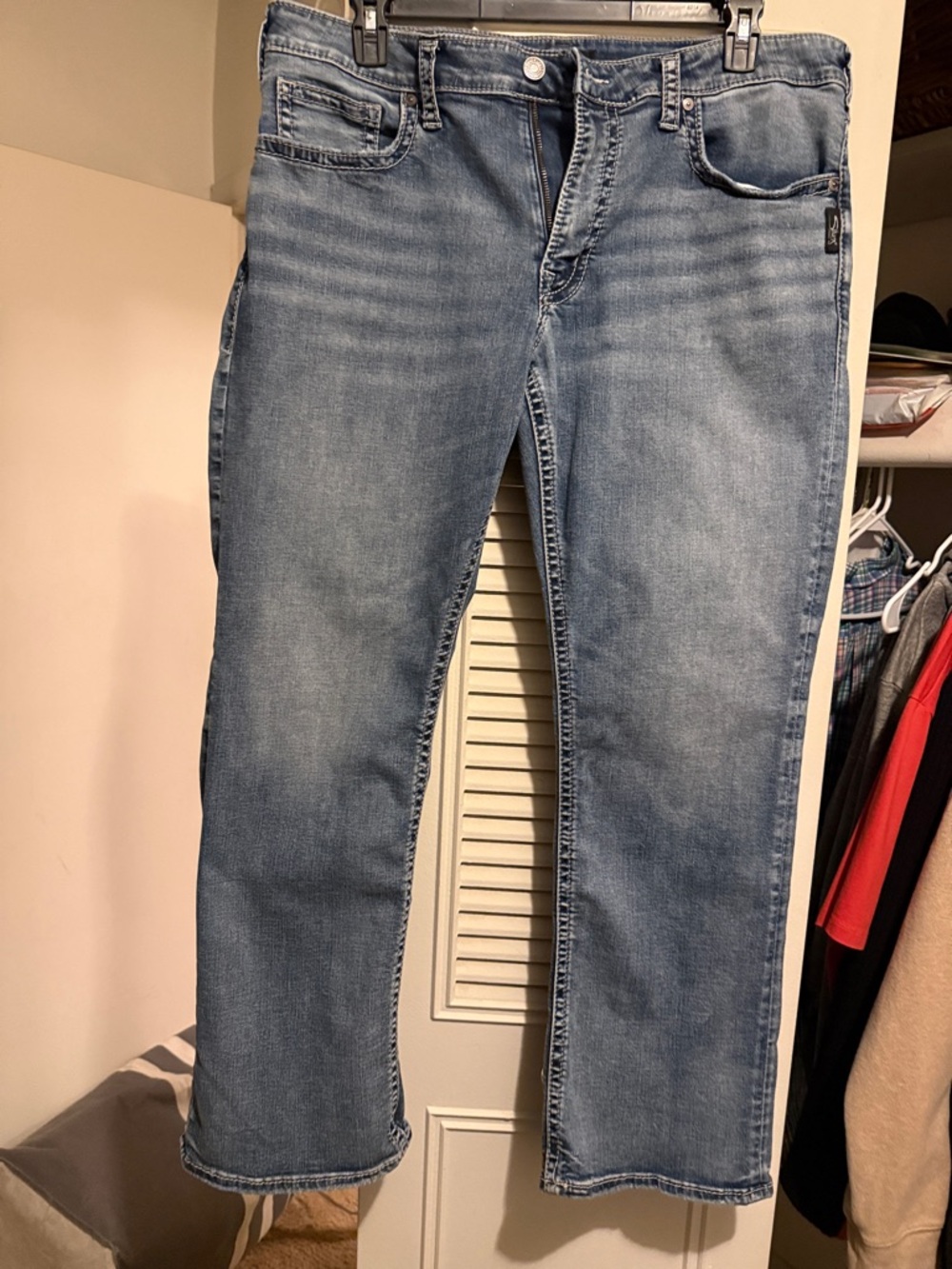 Silver Jeans Light Blue Relaxed Fit Men's Jeans